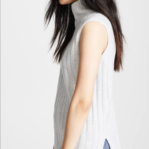 VINCE sleeveless turtleneck sweater - Picture 3 of 11